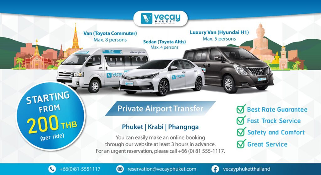 Veecay Phuket Taxi Company Advertisment