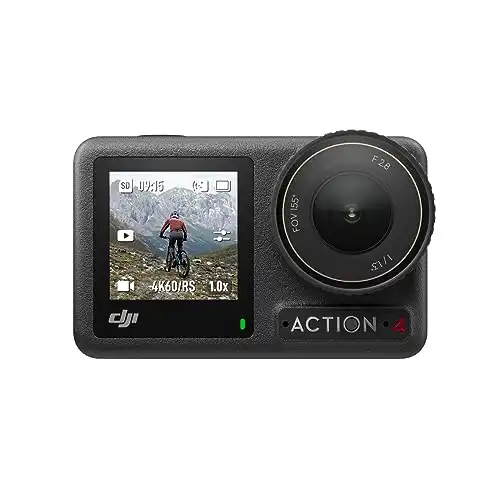 DJI Osmo Action 4 Standard Combo - 4K/120fps Waterproof Action Camera